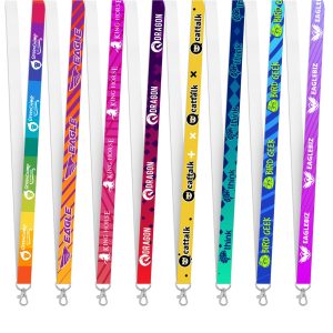 Pre-Production Sample Altitude Snap Clip Single Sided Petersham Lanyard defaultUnbrandedImage