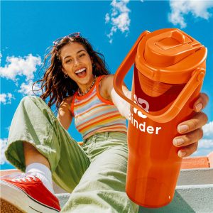Kooshty Moomo Plastic Tumbler - 900ml lifestyleImagesWithLogos