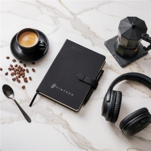 Altitude Enterprise A5 2027 Diary And Milestone Pen lifestyleImagesWithLogos
