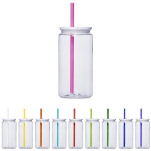 Altitude Mina Plastic Tumbler and Straw - 550ml additionalImagesWithoutLogos