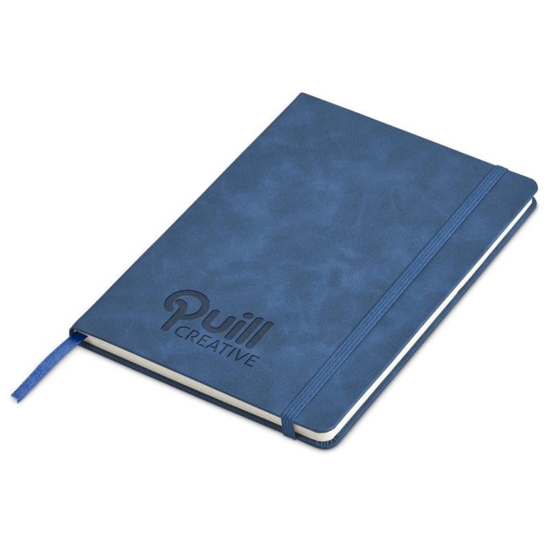 New Blue Serendipio Keystone A5 Hard Cover Notebook