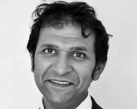 Mr Ali Vascular Surgeon Black And White 2.Jpg