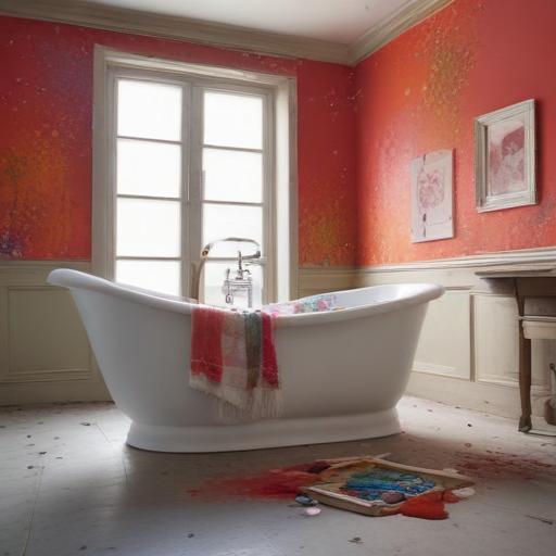 V's Artistic Bathtub Moment Sparks Fan Frenzy