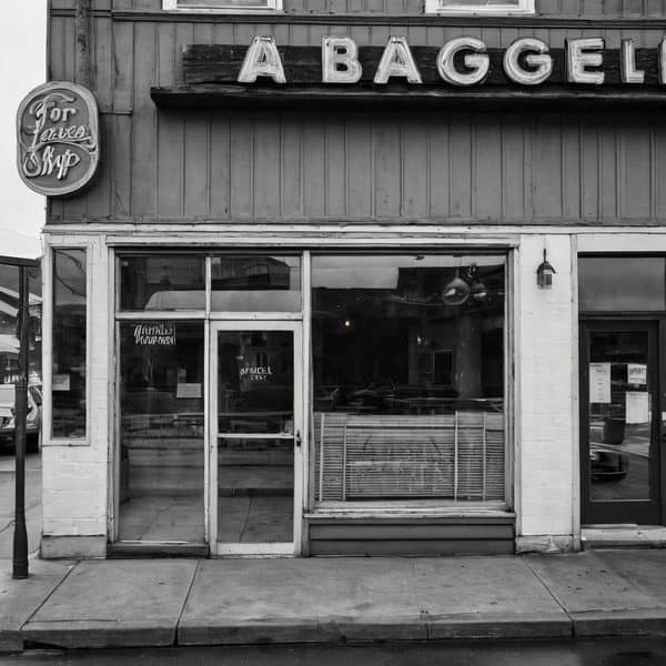 Illustrative image related to Blazing Bagels Files for Chapter 7 Bankruptcy, to Liquidate Pacific Northwest Chain.