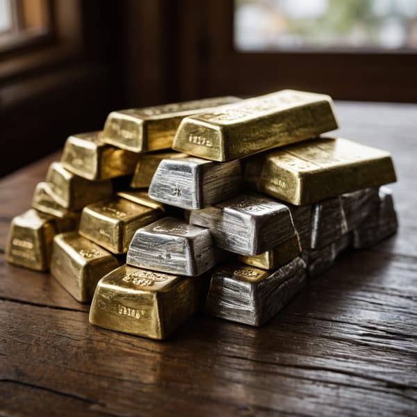 Illustrative image related to India Gold and Silver Outlook: Moderately Strong Through FY27 Amid Safe-Haven Demand and Central Bank Buying.