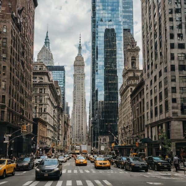 Illustrative image related to Manhattan Office Market Surges in Q1 as AI Leasing Boosts Rents Despite Tax Debate.