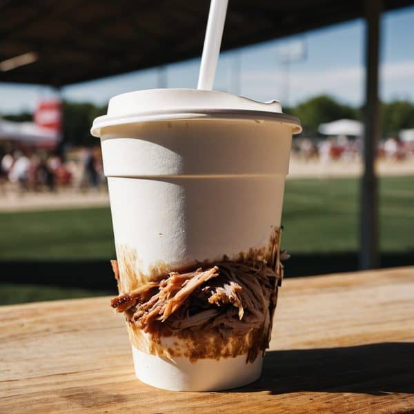 Illustrative image related to Masters concessions offer off-menu bun-free four-ounce Bar-B-Q cup for $3, catering to gluten-free fans.