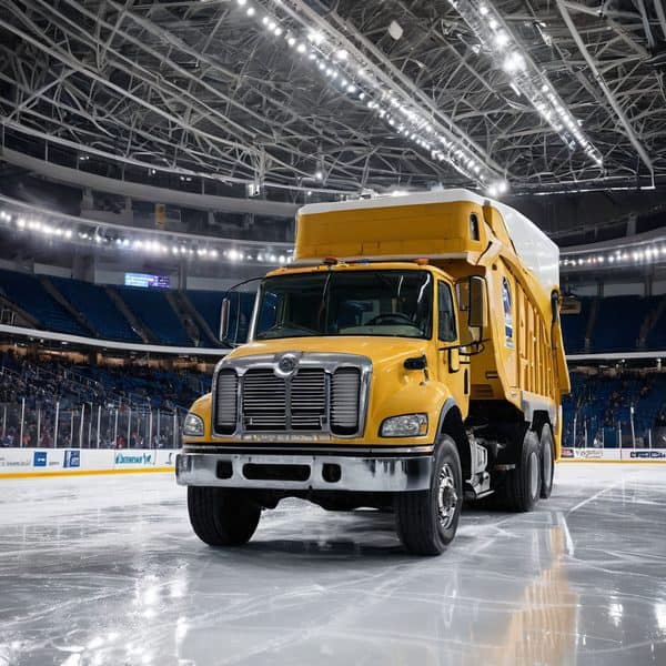 Illustrative image related to Utah Mammoth Unveils Zammoth: Mammoth-Shaped Zamboni for Fan Rides at Delta Center.