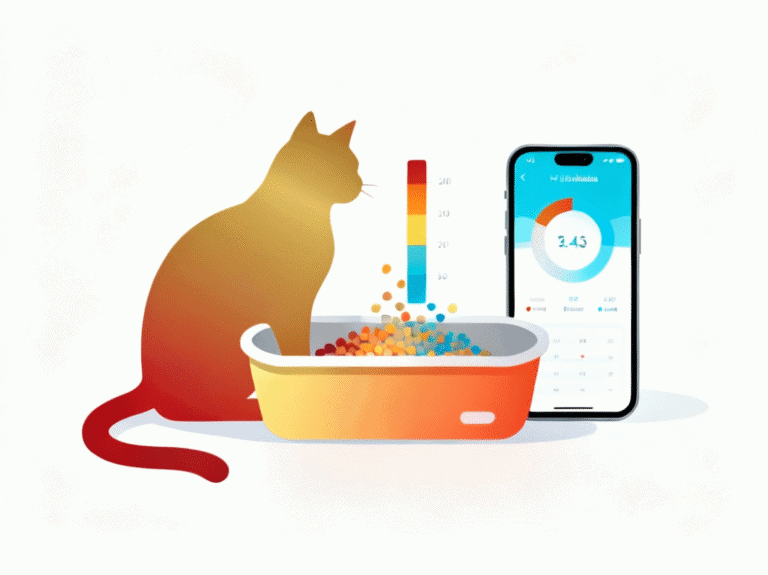 Dust-free premium cat litter with smart app monitoring for cleaner, healthier feline care.