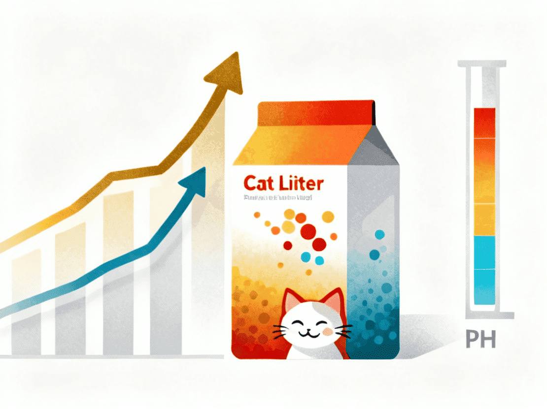 Dust-free eco-friendly cat litter with excellent odor control and natural materials for healthier cats.