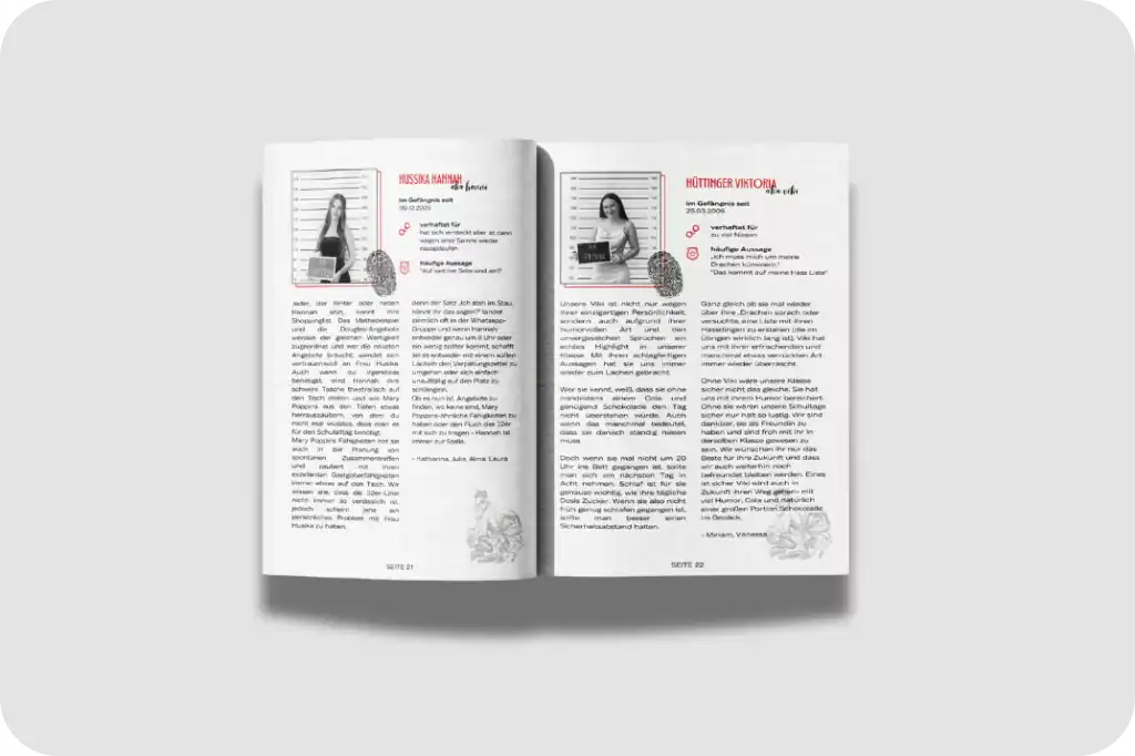 Maturazeitung Modeschule Graz