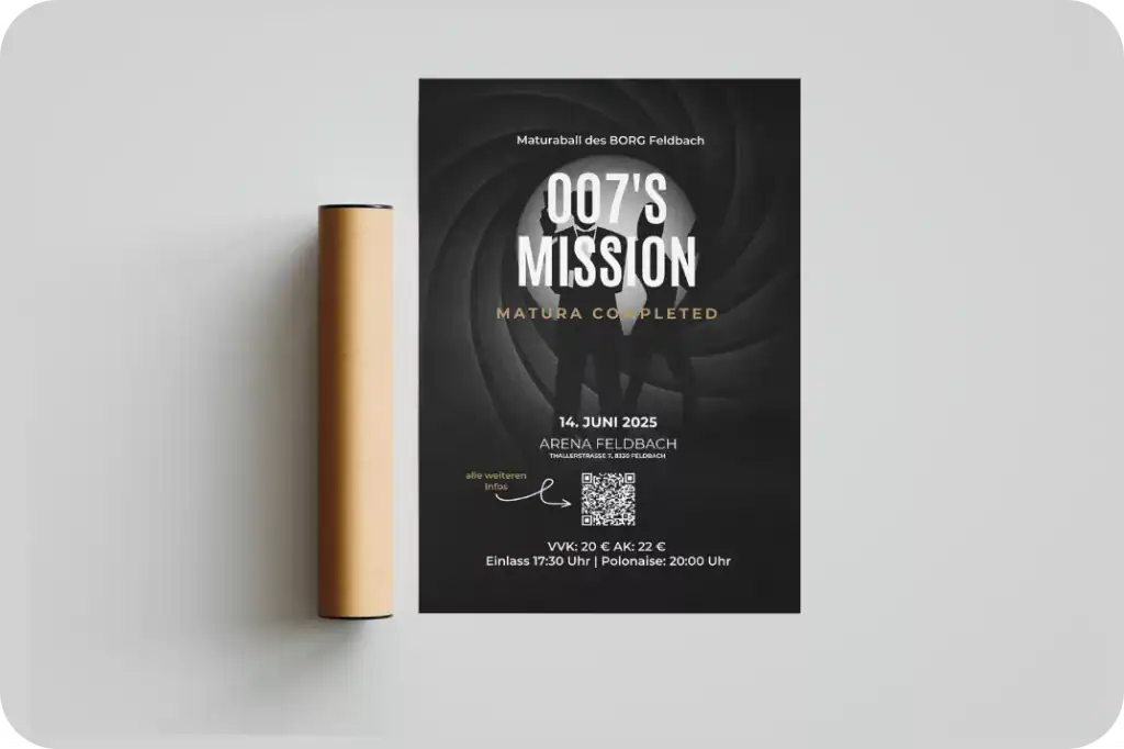 Matura Plakate Borg Feldbach