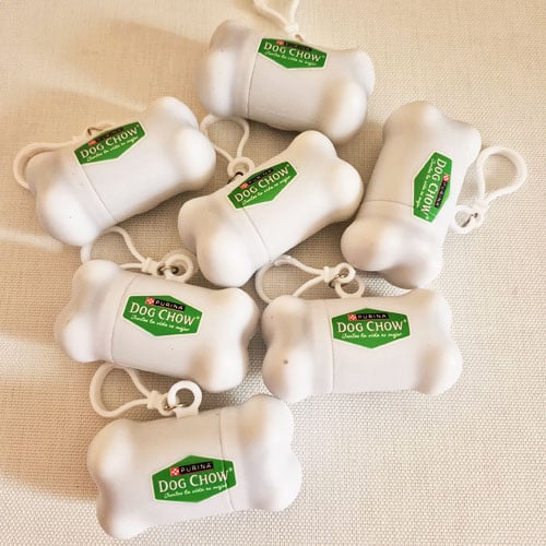 dispensador de bolsas para perros