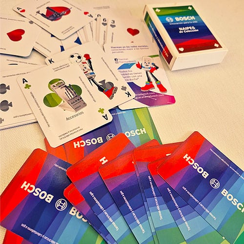 cartas naipes publicitarios