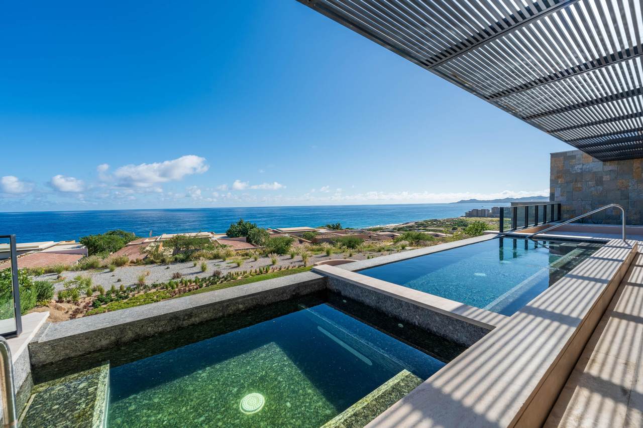 North Enclaves Ritz Carlton Real Estate Oceanfront Luxury Home With Modern Architecture And Sweeping Sea Of Cortez Views In Puerto Los Cabos