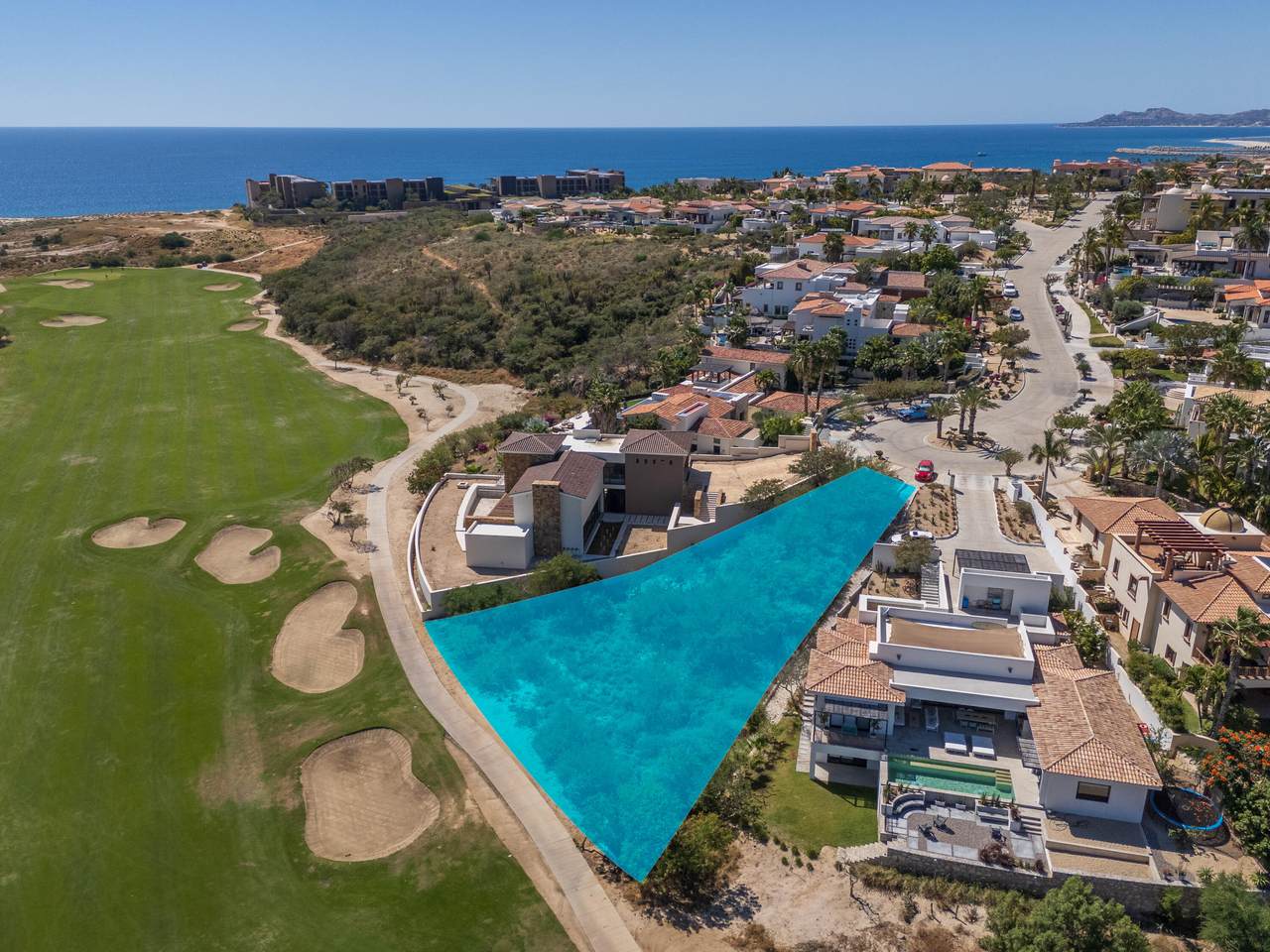 Puerto Los Cabos Villa With Ocean Views And Proximity To Golf Course And Marina.