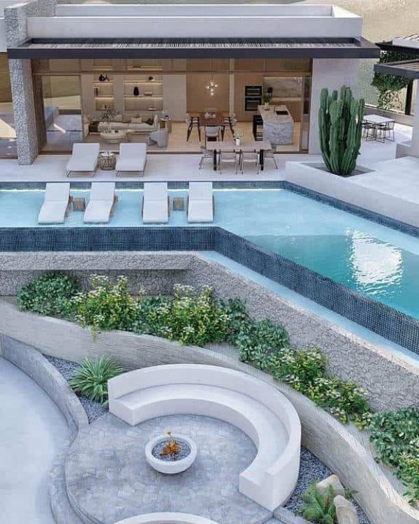 Fundadores Luxury Villa In Puerto Los Cabos With Poolside Terrace And Ocean Views