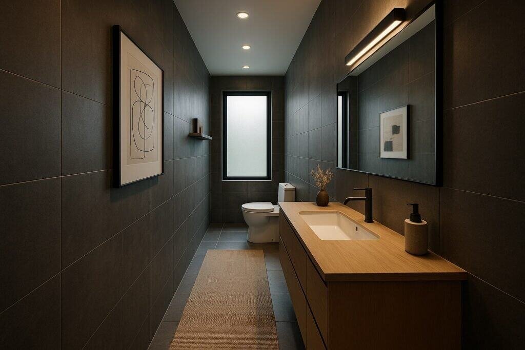 A simple bathroom transformation showcasing purely home vibe decor ideas.