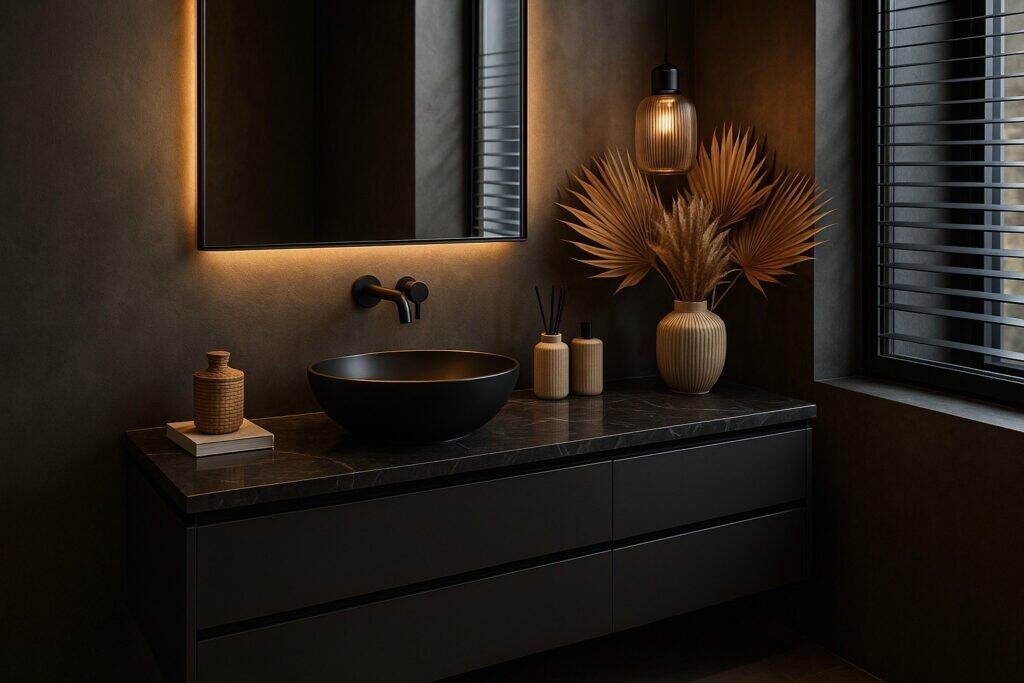 Image representing bathroom decor ideas from Purely Home Vibe.