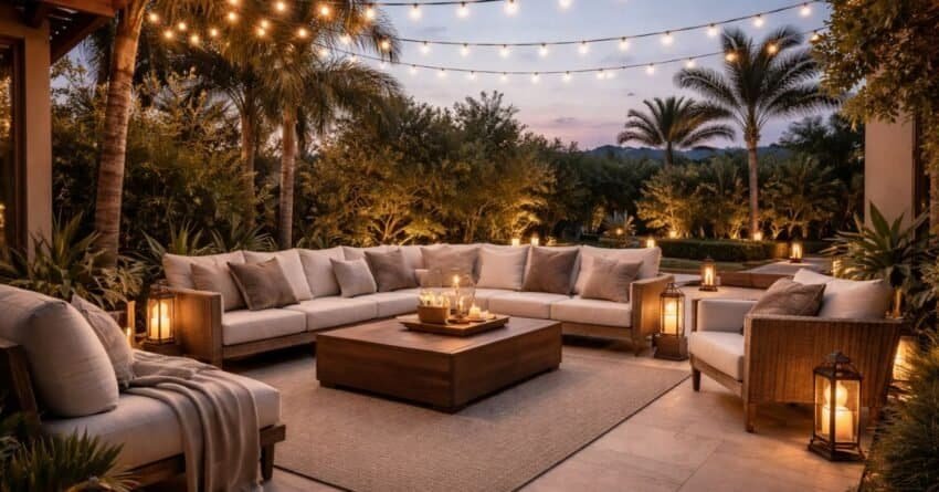 Cozy Outdoor Lighting
