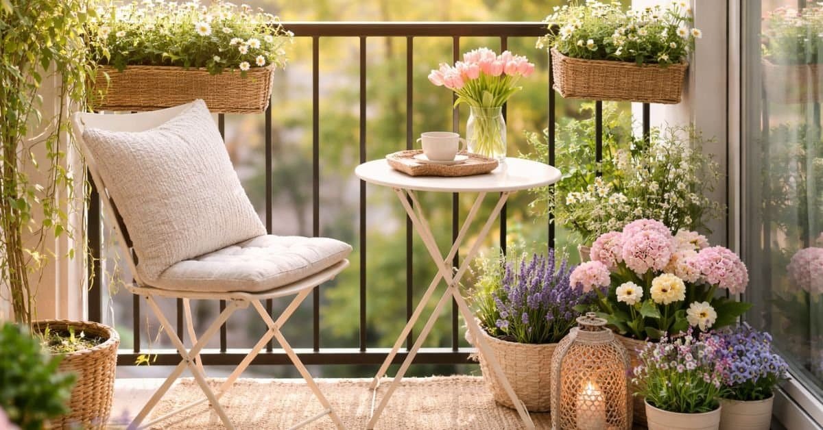 Spring Balcony Decor Ideas