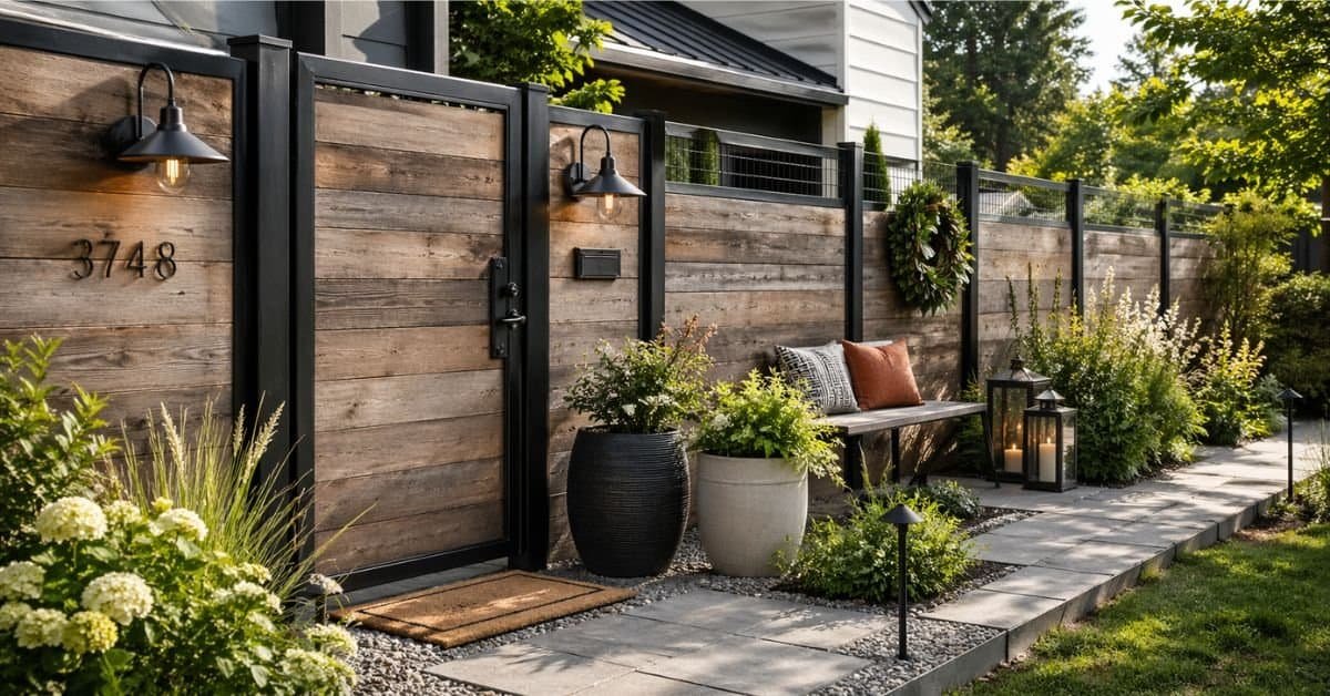 Front Yard Fence Ideas