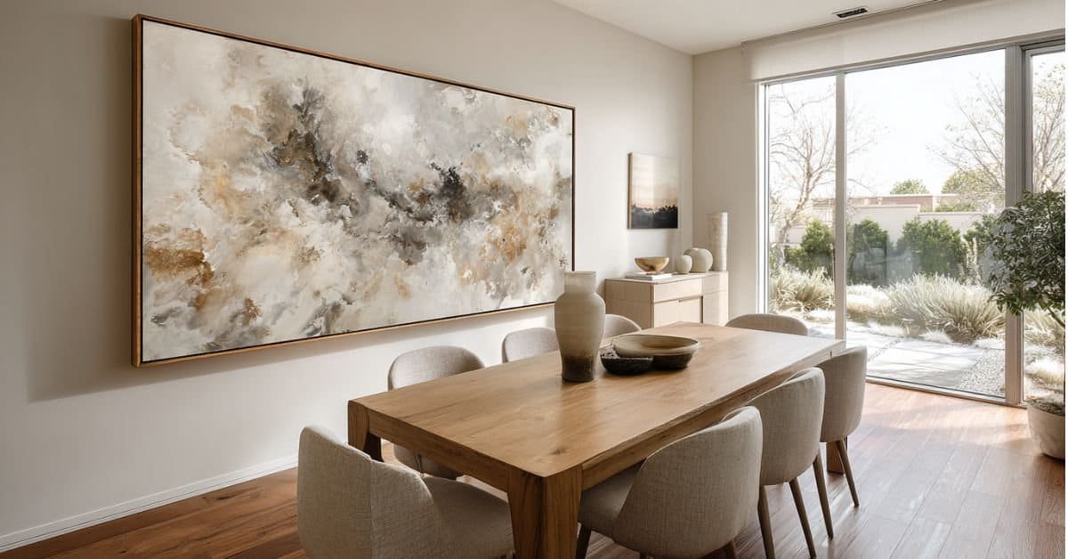 Large Modern Dining Room Wall Art Ideas