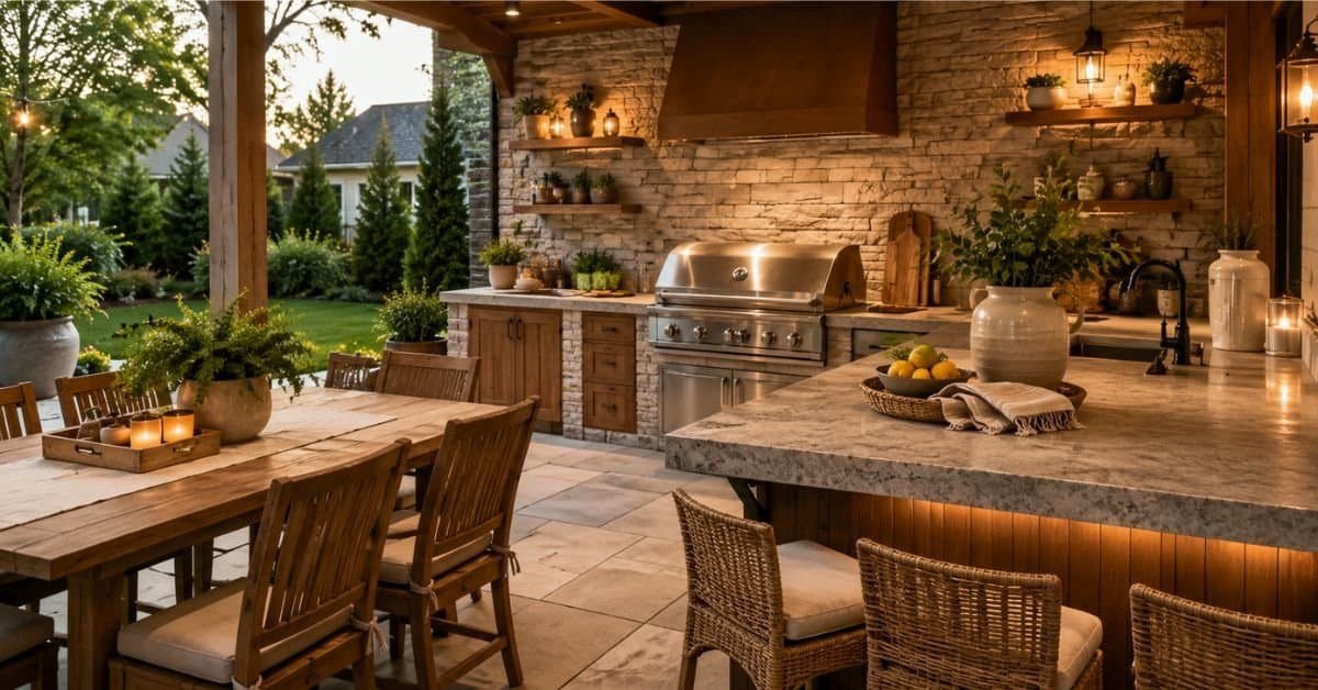 Outdoor Kitchen Decor Ideas