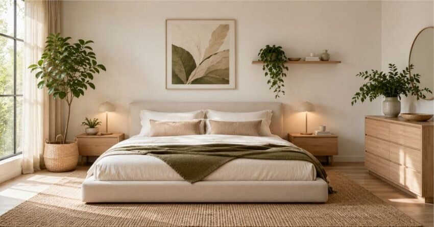 Bedroom Decor With Plants