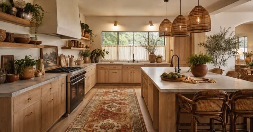 Bohemian Kitchen Decor