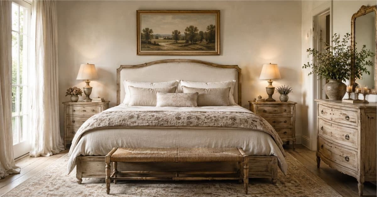 French Country Bedroom Decor