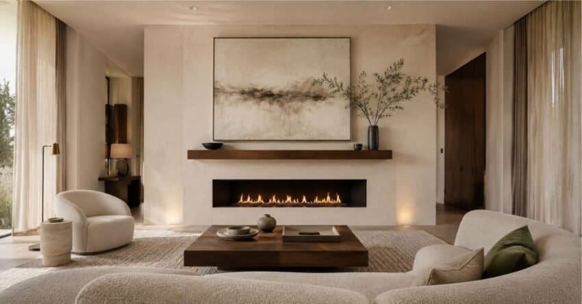 Living Room Fireplace Decor Ideas