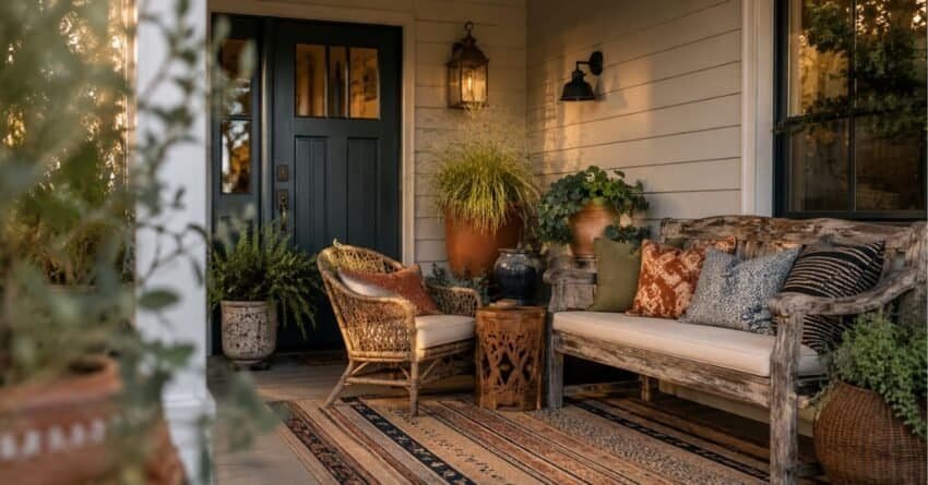 Porch Décor Eclectic