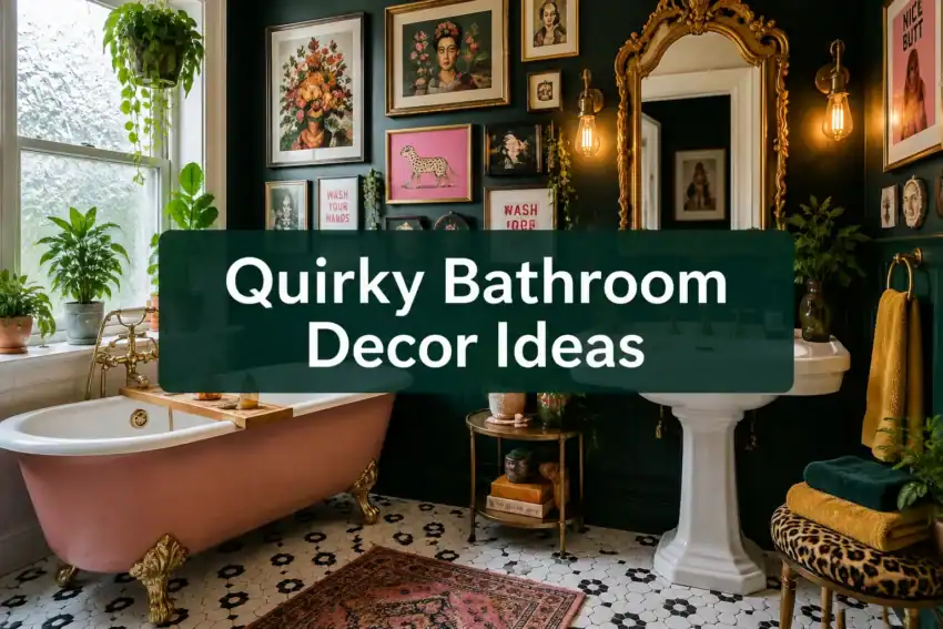 Quirky Bathroom Decor Ideas