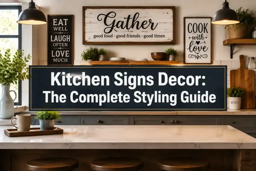 kitchen signs decor