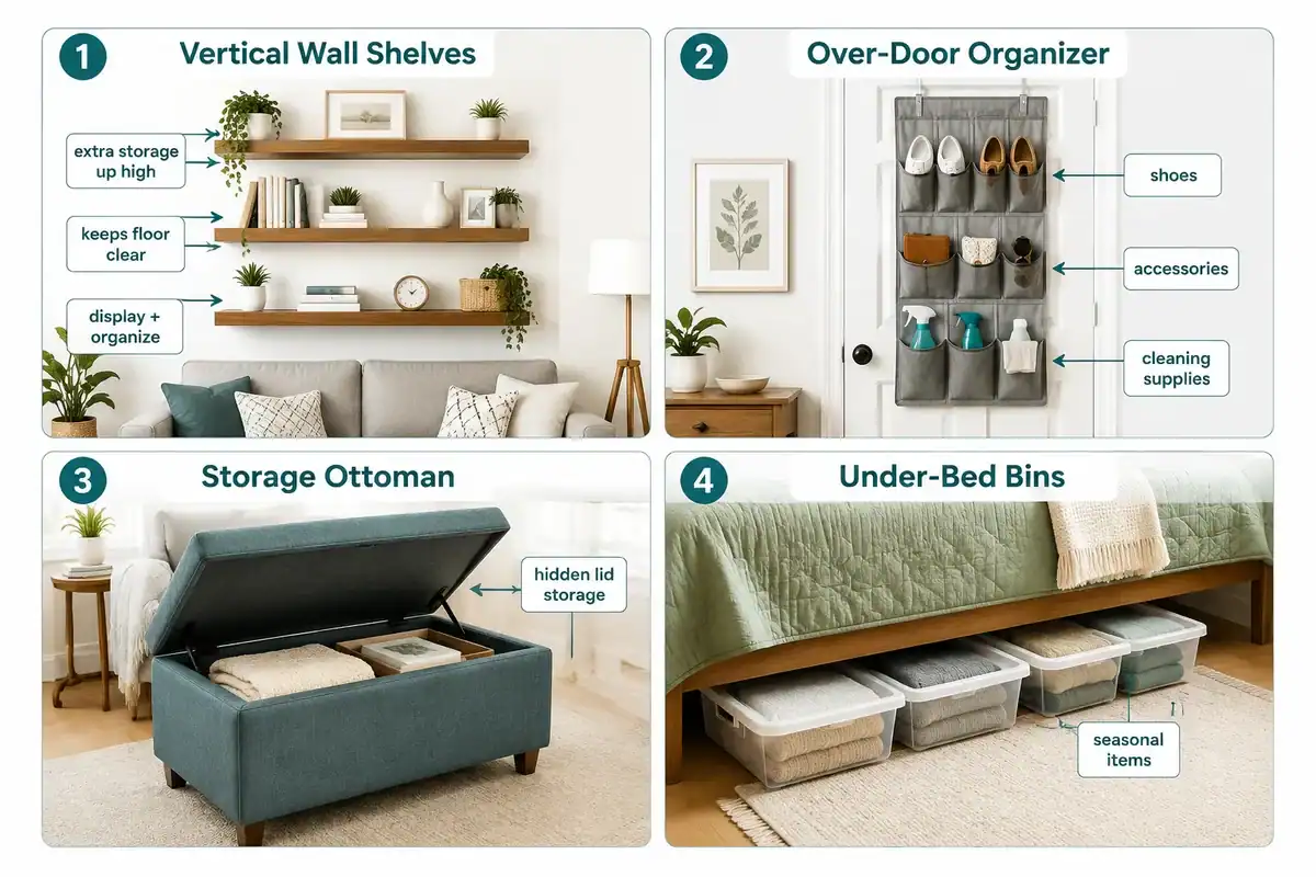 What Are the Best Space Saving Storage Solutions for Small Apartments?