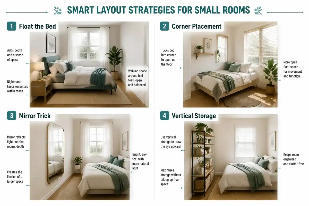 What Are the Best Ways to Make a Small Room Look Bigger?