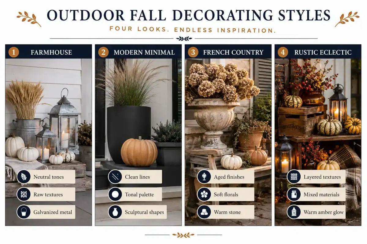 What Are the Best Outdoor Fall Decorations for a Small Porch?