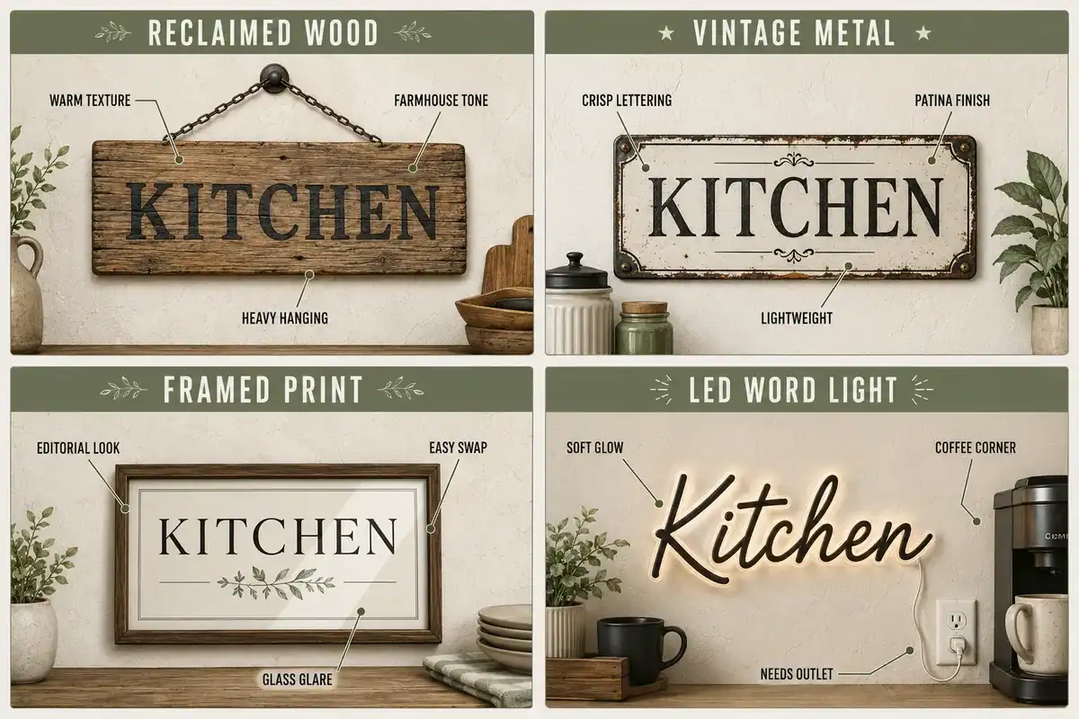 What Are Kitchen Signs Decor Used For?