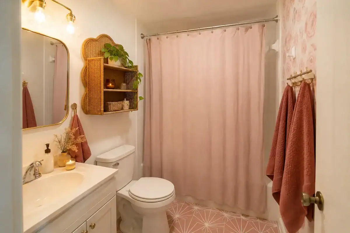 Pink vs blush vs mauve: which bathroom shade is best?