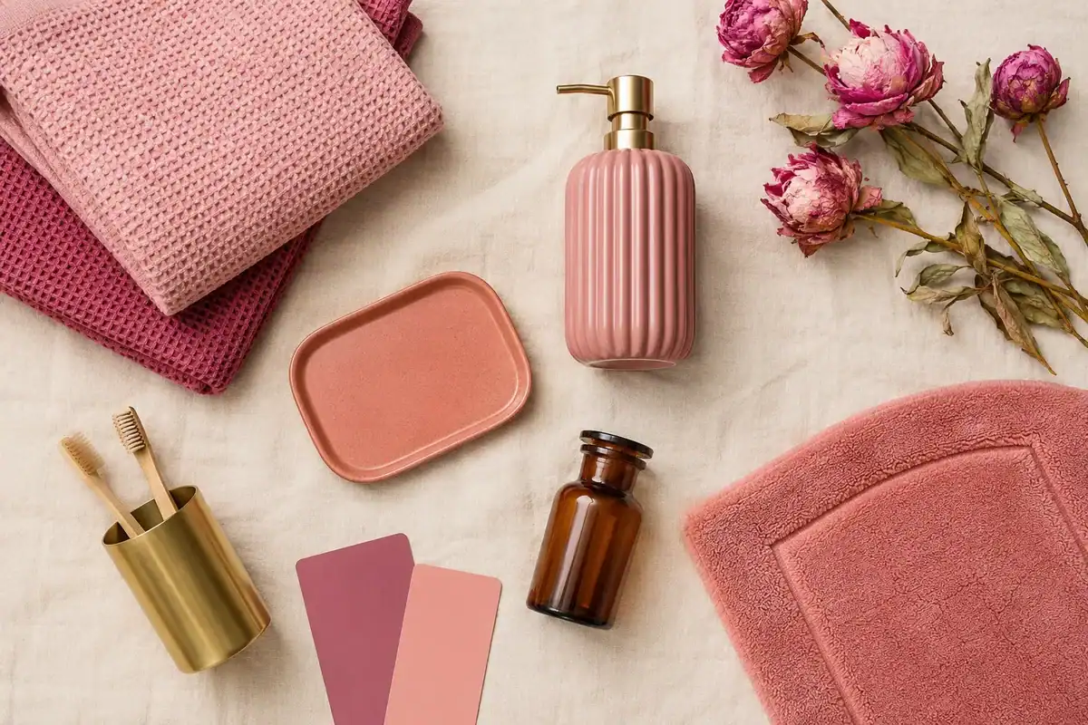 Is pink bathroom decor still trendy in 2026?