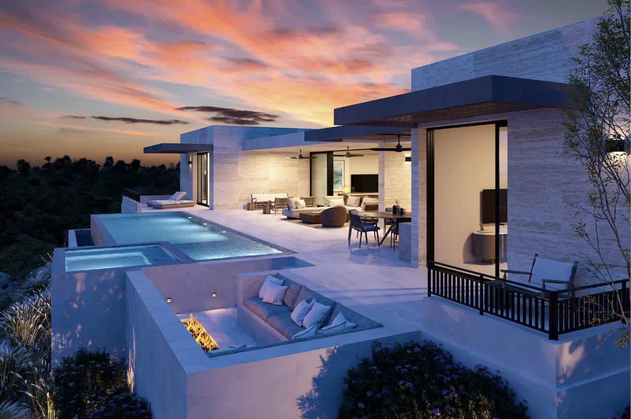 Luxury Ocean Residences Home In Querencia With Modern Design And Ocean-View Terrace