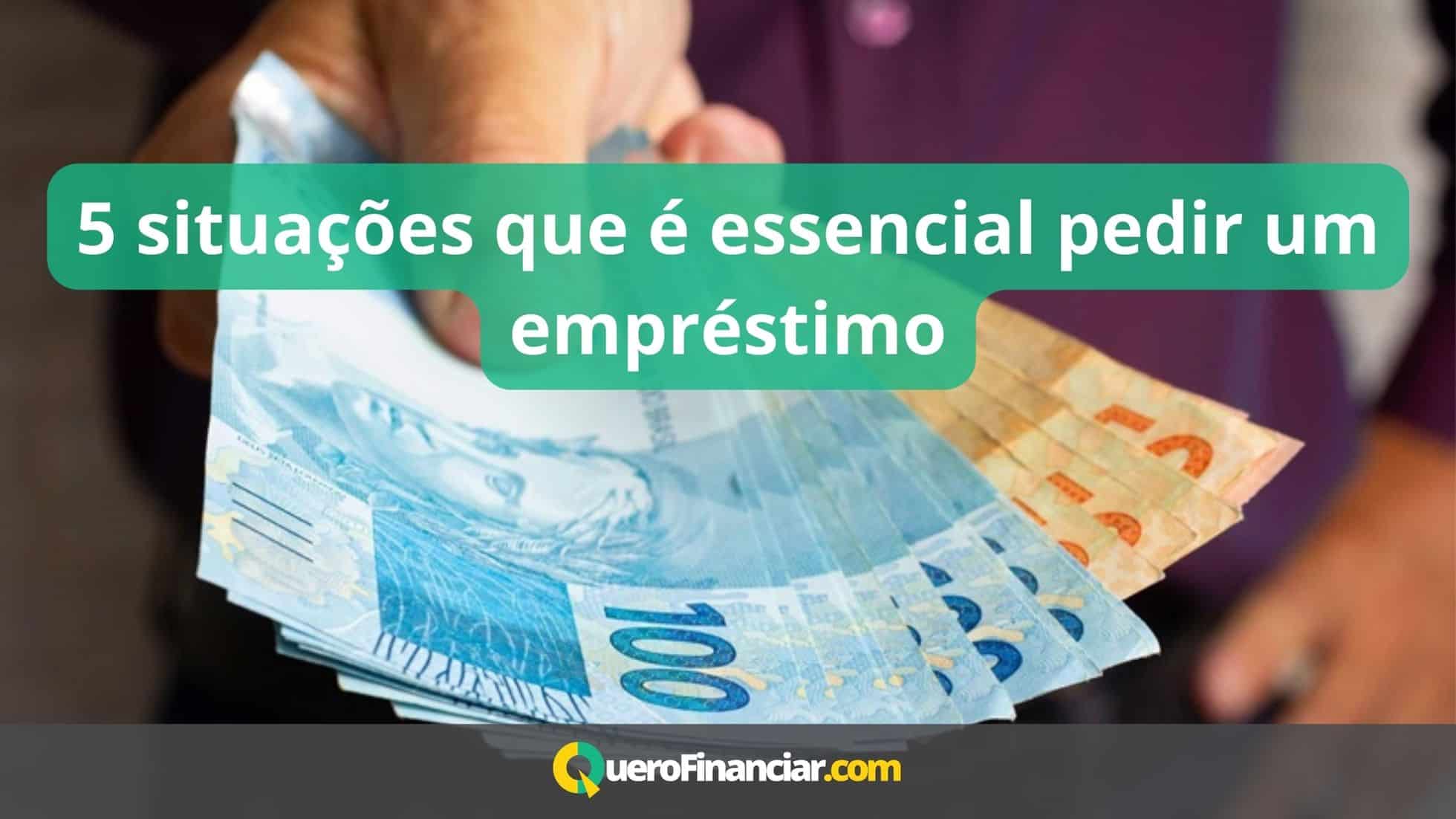 5 situações que é essencial pedir um empréstimo