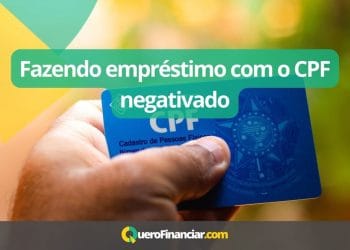 Fazendo empr&eacute;stimo com o CPF negativado