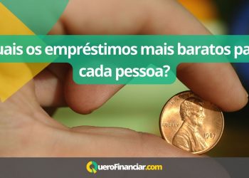 Quais os empr&eacute;stimos mais baratos para cada pessoa