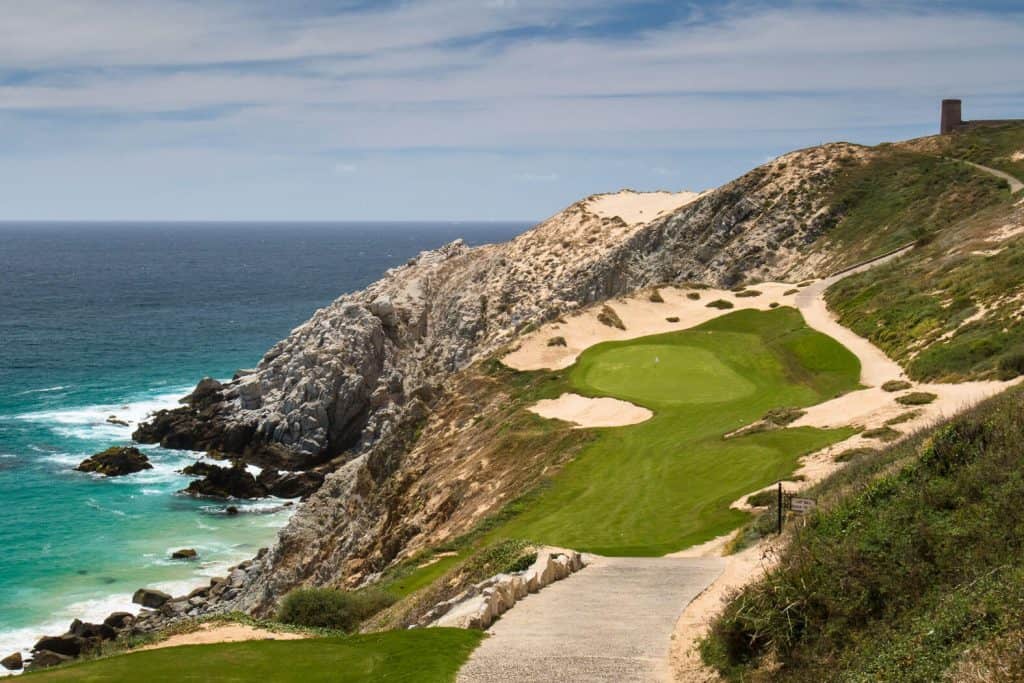 How Lifestyle At Quivira Los Cabos Blends Golf, Beach &Amp; Nature β Homes For Sale In Quivira Quivira Golf Club Fairway Winding Along Cliffs With Breathtaking Sea Of Cortez Views