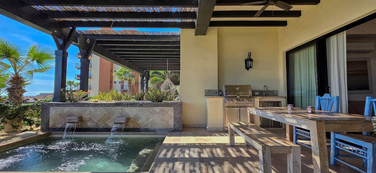 Quivira Los Cabos Luxury Villa With Ocean View, Outdoor Hot Tub, And Modern Patio.