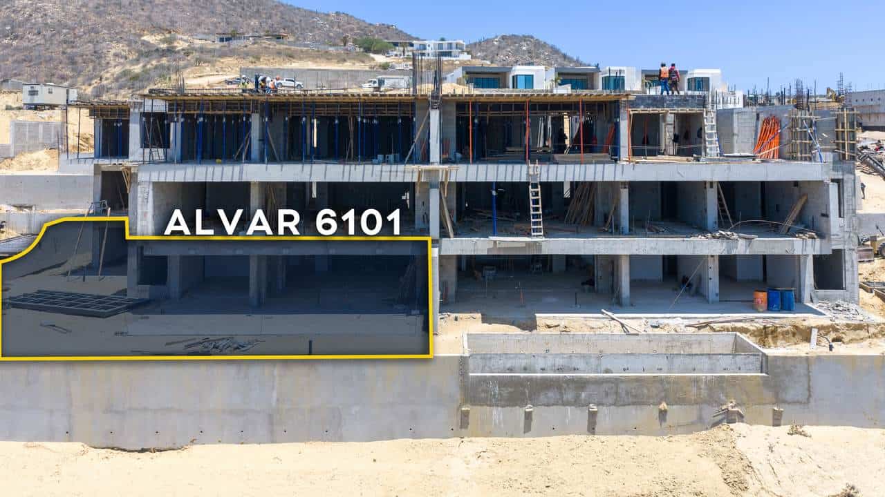 Quivira Los Cabos Ocean View Villa Under Construction In Alvar Community.