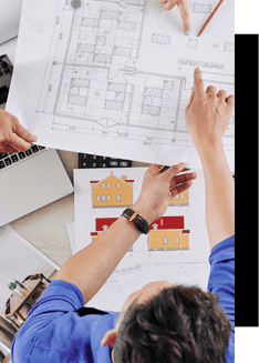 High-quality architectural blueprint planning and design consultation for building efficiency at R3 Automation.