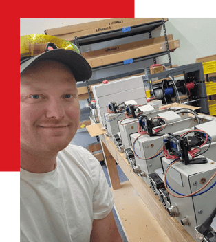 Flexible industrial automation equipment setup for seamless manufacturing processes at R3Automation.com.